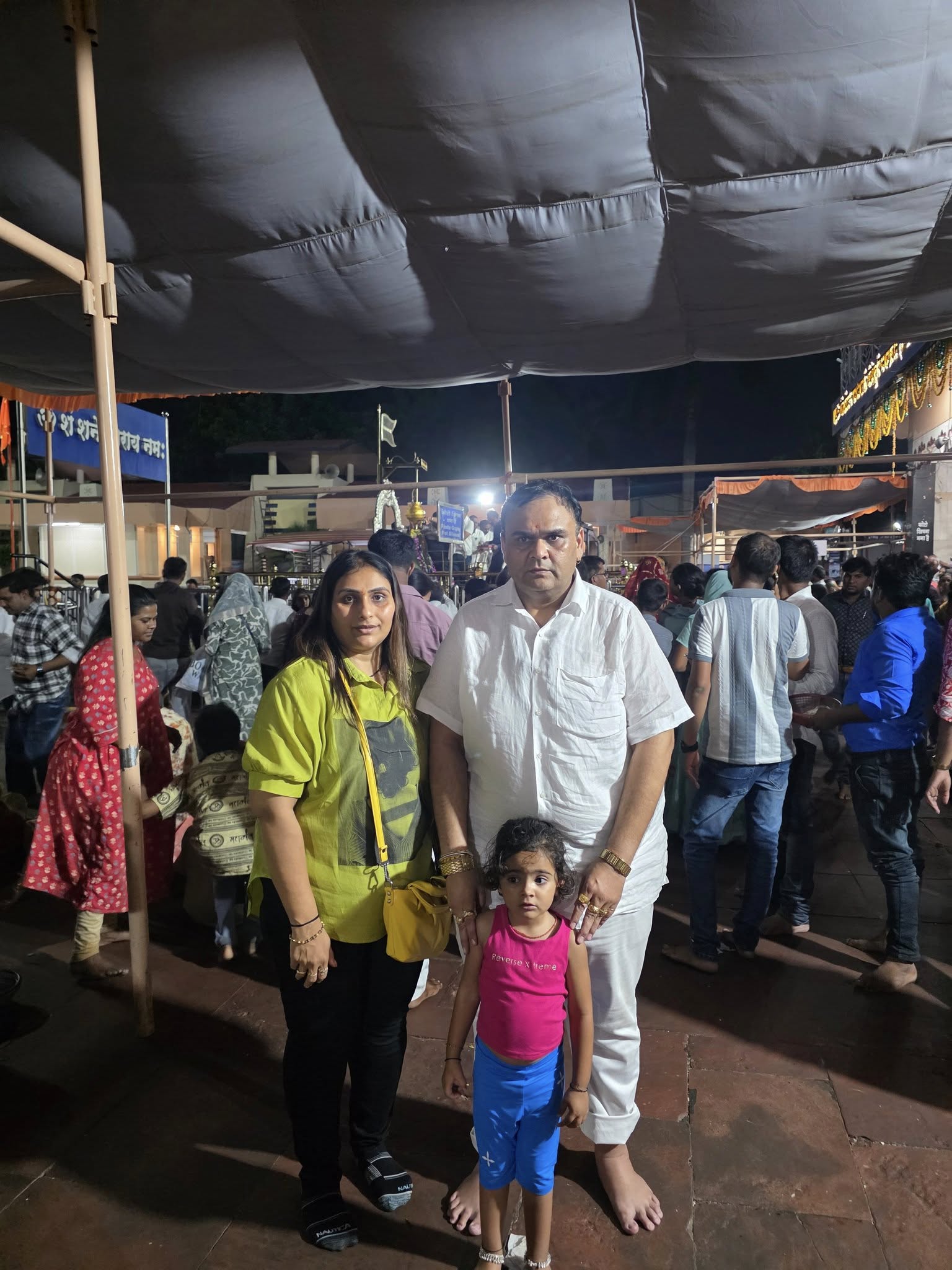 તા.૦૮-૦૬-૨૦૨૫ ના રોજ પરિવાર સાથે શનિદેવ મહારાજના દર્શનનો લાભ લીધો.